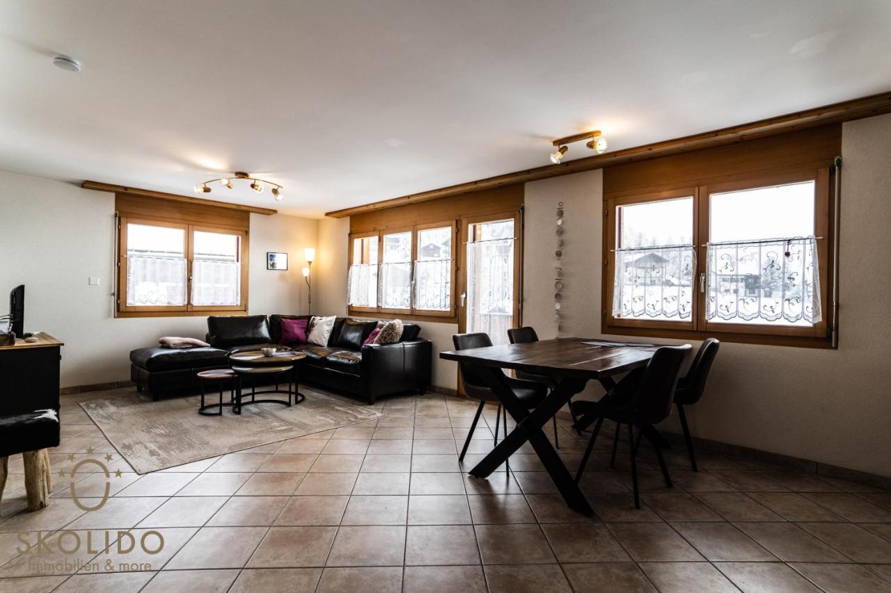 Haus Lotus, Riederalp Moosfluhbahnアパートメント エクステリア 写真