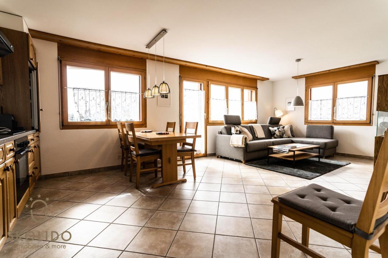 Haus Lotus, Riederalp Moosfluhbahnアパートメント エクステリア 写真