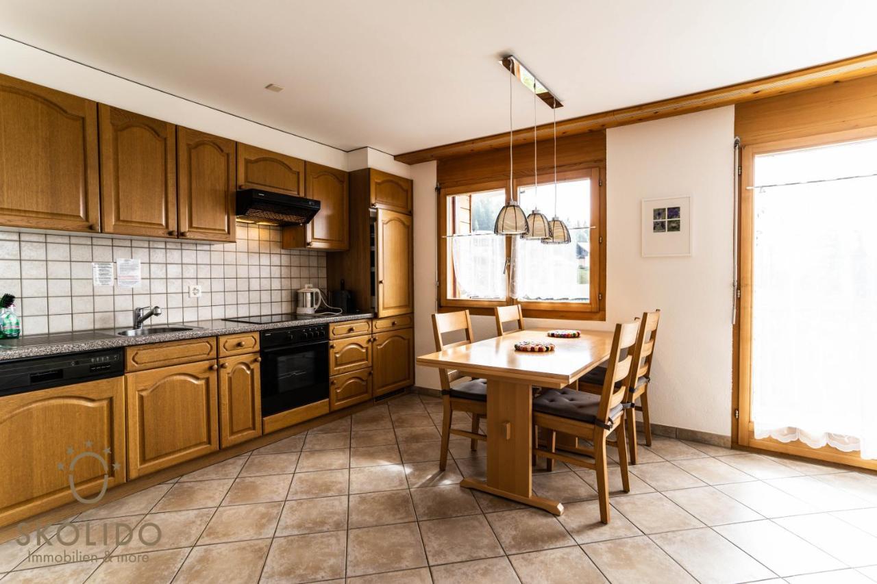 Haus Lotus, Riederalp Moosfluhbahnアパートメント エクステリア 写真