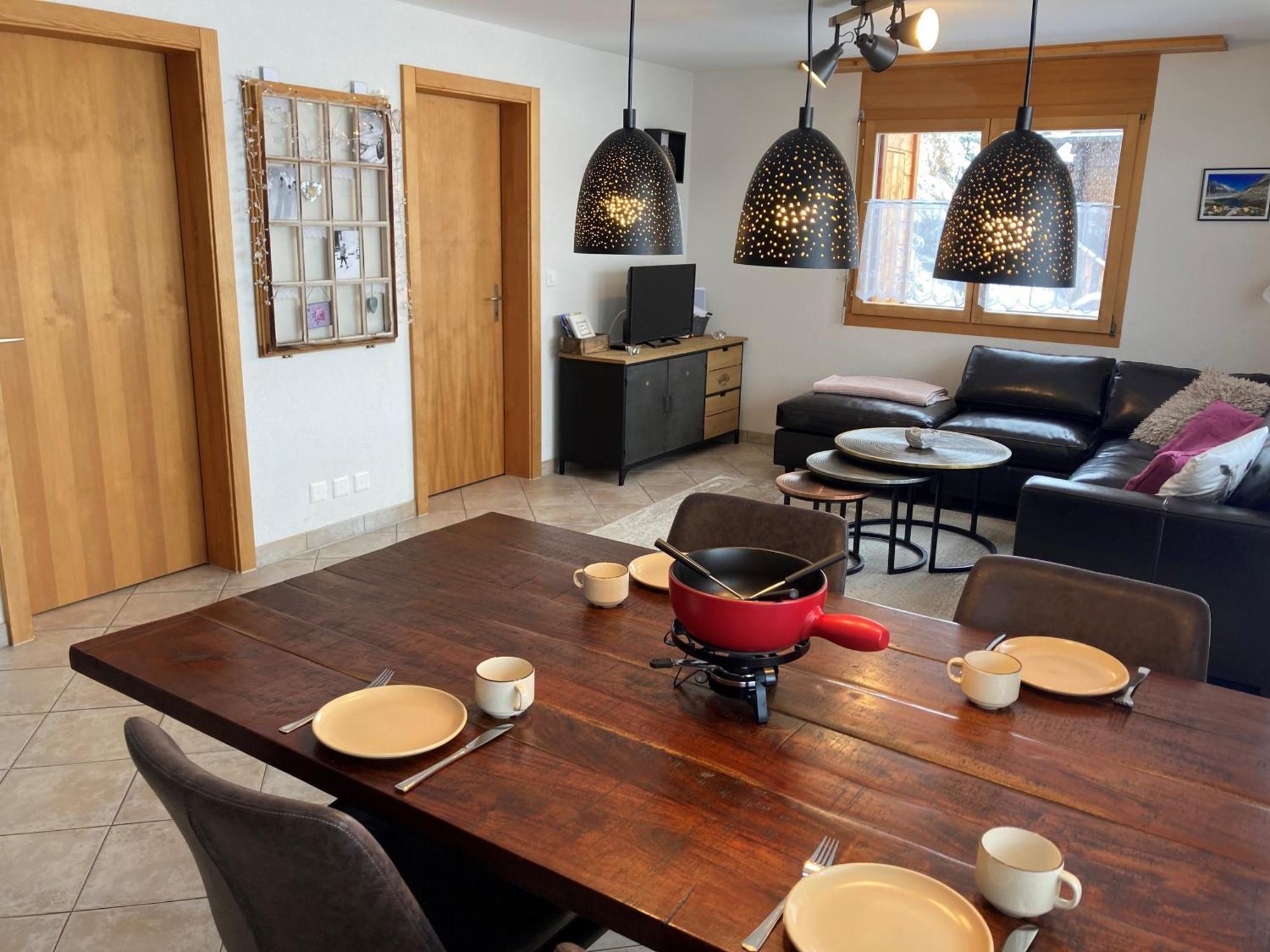 Haus Lotus, Riederalp Moosfluhbahnアパートメント エクステリア 写真